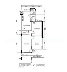 Blk 129 Lorong Ah Soo (Hougang), HDB 3 Rooms #543792121